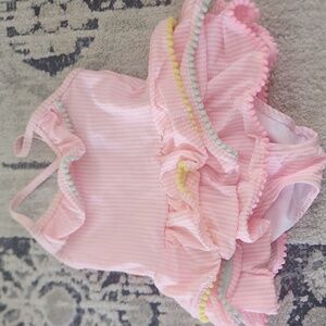 Ruffle one piece